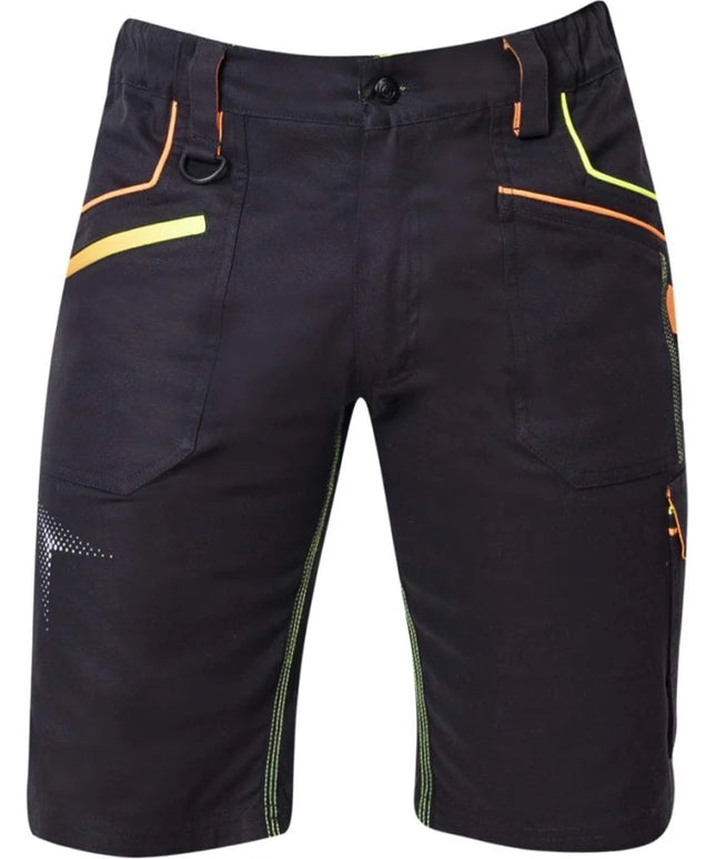 Pantaloni scurti de lucru Ardon CREATRON neon, 98% bumbac, 2% elastan, 250 gr/mp