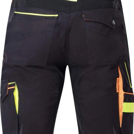 Pantaloni scurti de lucru Ardon CREATRON neon, 98% bumbac, 2% elastan, 250 gr/mp