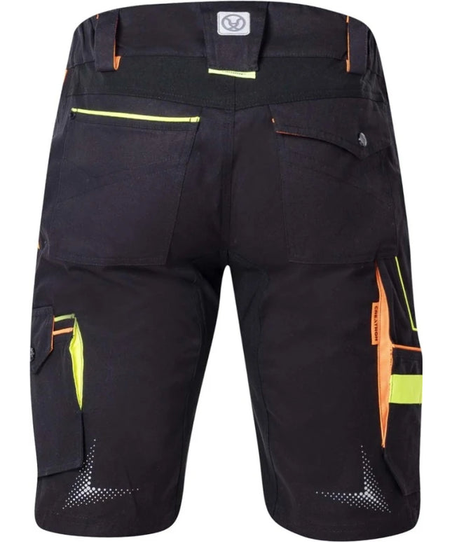 Pantaloni scurti de lucru Ardon CREATRON neon, 98% bumbac, 2% elastan, 250 gr/mp