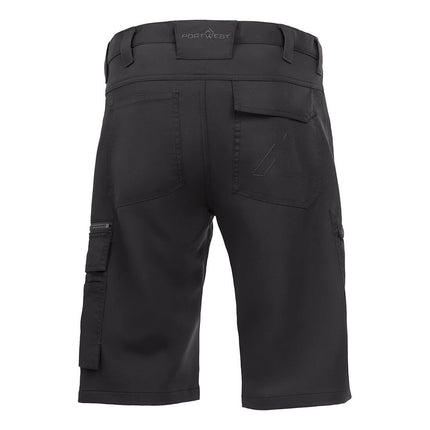 Pantaloni scurti de lucru Portwest DX4 TRADE, 93% poliester, 7% elastan, 270 gr/mp