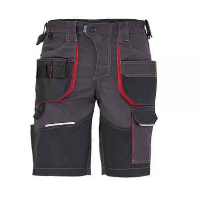 Pantaloni scurti de lucru Safe Worker REUSEL, 65/32 poliester, 3% elastan, 270 gr/mp