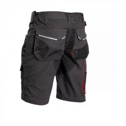 Pantaloni scurti de lucru Safe Worker REUSEL, 65/32 poliester, 3% elastan, 270 gr/mp