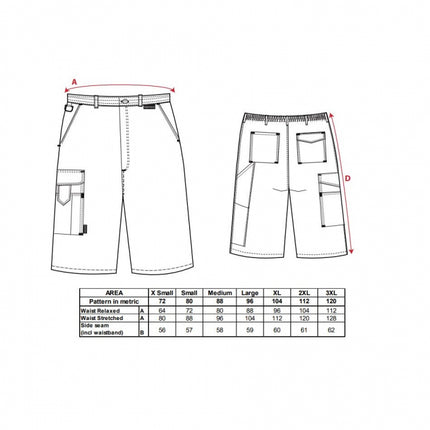 Pantaloni scurti de lucru Portwest S791, pentru zugravi, 100% bumbac, 305g