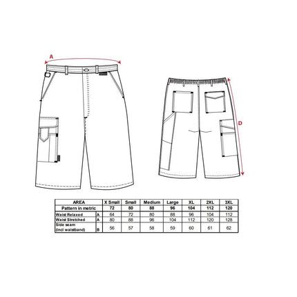 Pantaloni scurti de lucru Portwest S791, pentru zugravi, 100% bumbac, 305g