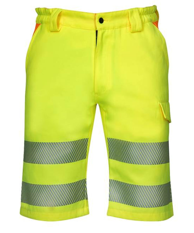 Pantaloni scurti reflectorizanti Ardon SIGNAL, 65% poliester - 35% bumbac, 290 gr/mp