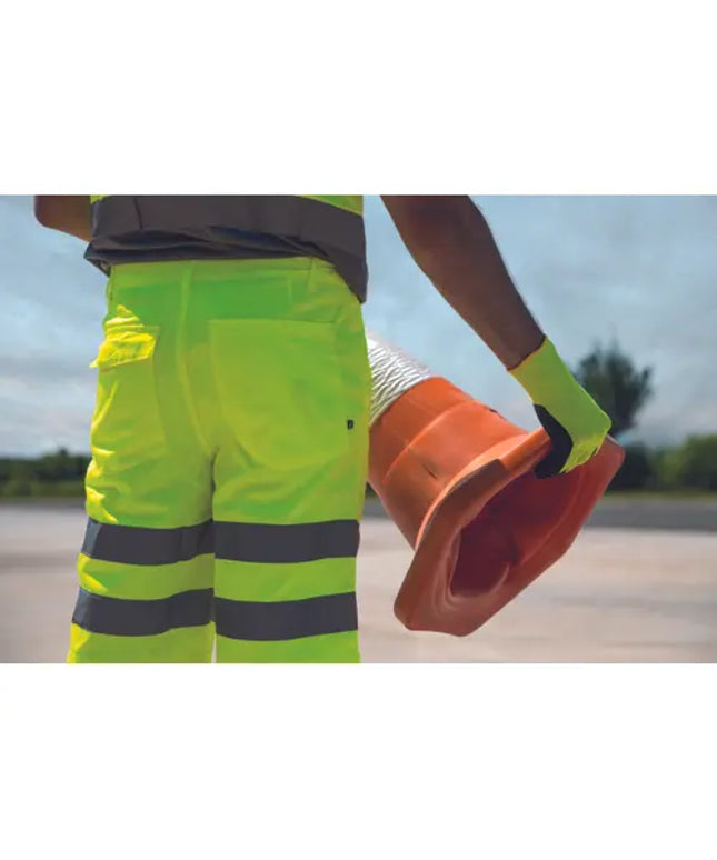 Pantaloni scurti reflectorizanti Cerva FERROL, 50% bumbac, 50% poliester, 200 gr/mp