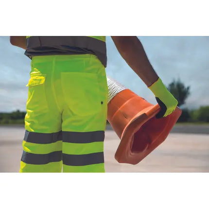 Pantaloni scurti reflectorizanti Cerva FERROL, 50% bumbac, 50% poliester, 200 gr/mp