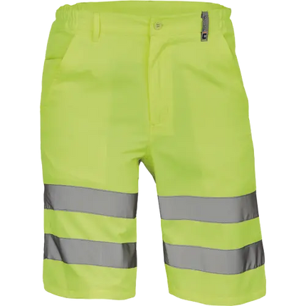 Pantaloni scurti reflectorizanti Cerva FERROL, 50% bumbac, 50% poliester, 200 gr/mp