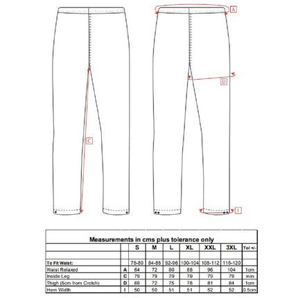 Pantaloni impermeabili Portwest SEALTEX AIR S351, 100% poliester, 180g