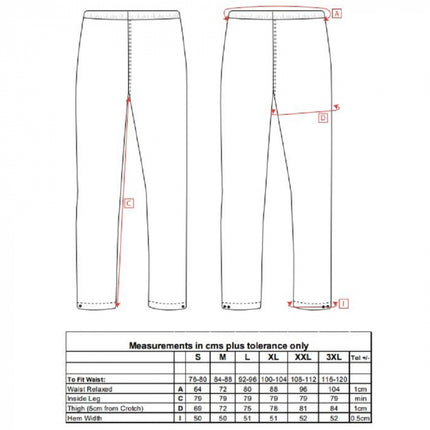 Pantaloni impermeabili Portwest SEALTEX AIR S351, 100% poliester, 180g