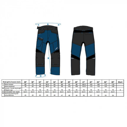 Pantaloni de lucru in talie Portwest SERVICE WX3 T701, 65% poliester, 35% bumbac, 280g
