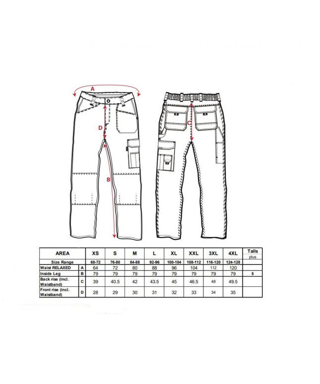 Pantaloni de lucru in talie Portwest SLATE HOLSTER KS15, 65% poliester, 35% bumbac, 300g