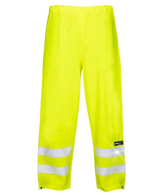 Pantaloni talie impermeabili reflectorizanti Ardon AQUA 1012, plavitex, 350 gr/mp