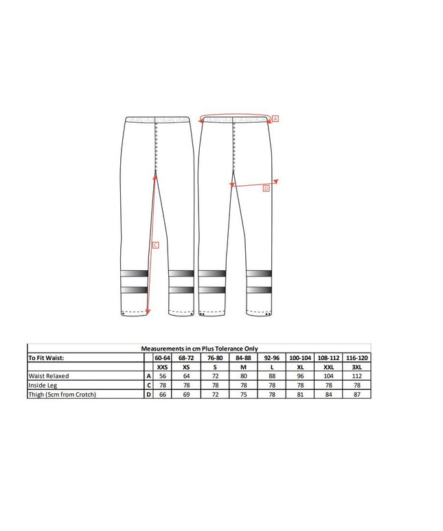 Pantaloni vatuiti de iarna Portwest IONA LITE S482 , cu benzi reflectorizante, 100% poliester, 190g