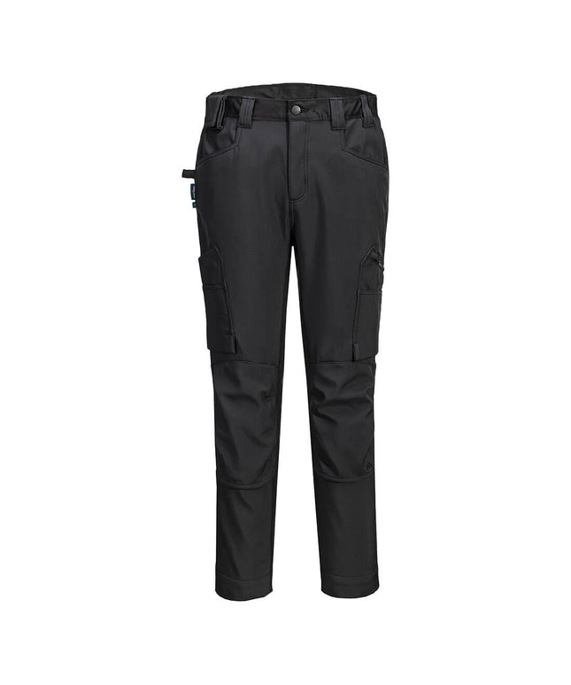 Pantaloni de lucru softhsell Portwest WX2 ECO, 100% poliester, 280 gr/mp