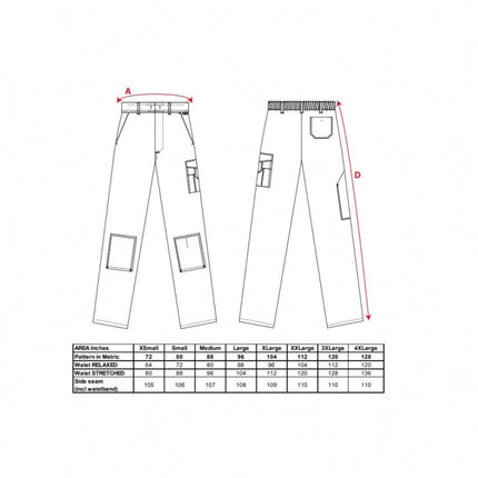 Pantaloni de lucru in talie Portwest S817, pentru zugravi, 100% Bumbac, 305g