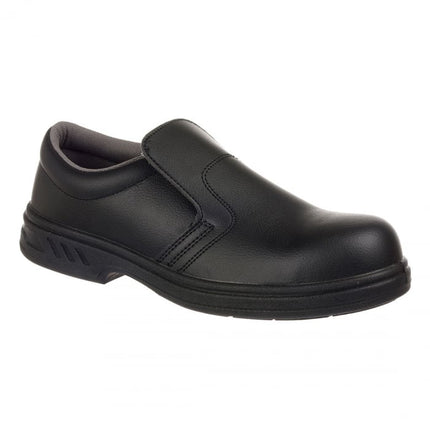 Pantofi de protectie Portwest FW81 SLIP ON S2, bombeu metalic