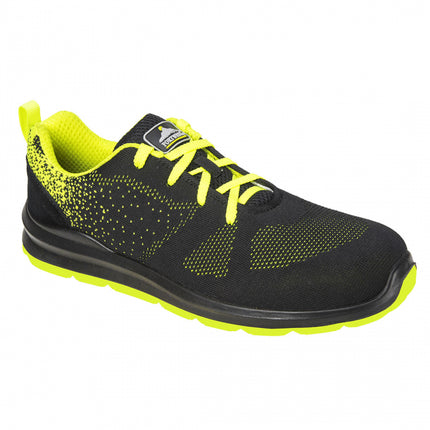 Pantofi de protectie Portwest FT25 STEELITE AIR S1P, bombeu metalic si lamela