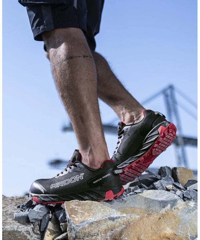 Pantofi de protectie Ardon WIDER LOW S3, cu bombeu din fibra de sticla si lamela kevlar