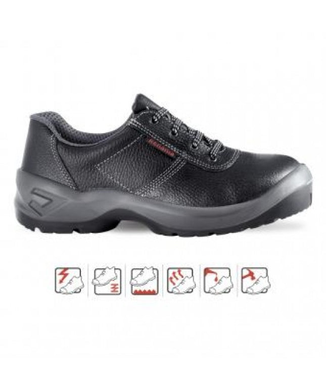 Pantofi de protectie Bicap CUNEO S1, cu bombeu metalic