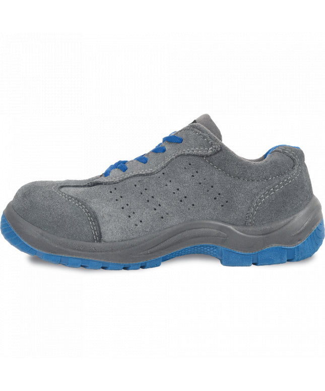 Pantofi de protectie Cerva MONTROSE GREY ROYAL ESD S1P, bombeu metalic si lamela