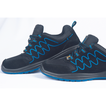 Pantofi de protectie Cerva RAVEN SPORTY S1P ESD SR, cu bombeu metalic si lamela