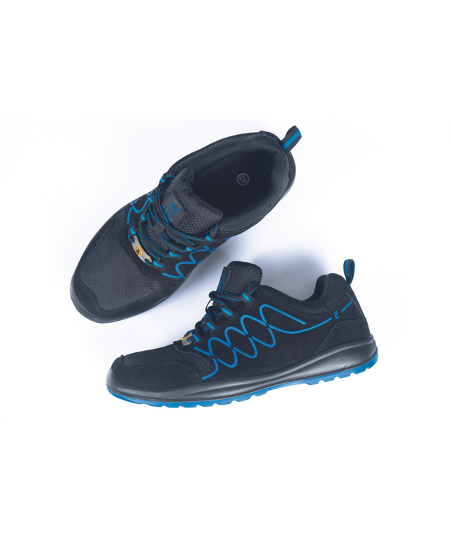 Pantofi de protectie Cerva RAVEN SPORTY S1P ESD SR, cu bombeu metalic si lamela