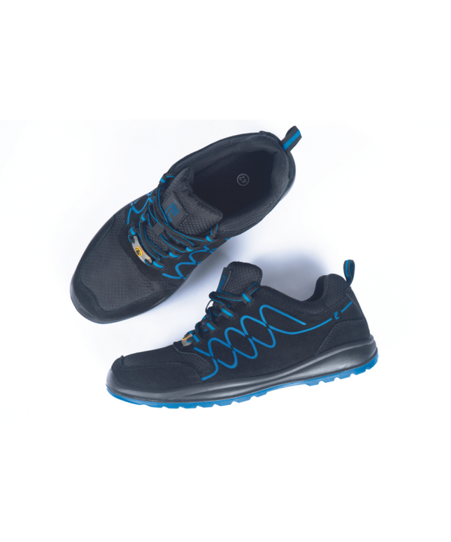 Pantofi de protectie Cerva RAVEN SPORTY S1P ESD SR, cu bombeu metalic si lamela