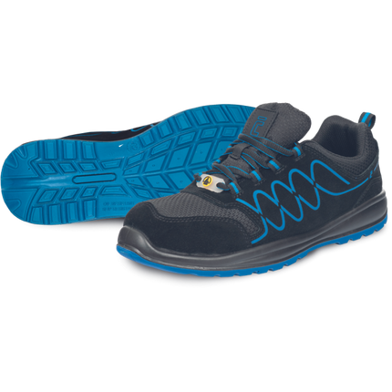 Pantofi de protectie Cerva RAVEN SPORTY S1P ESD SR, cu bombeu metalic si lamela