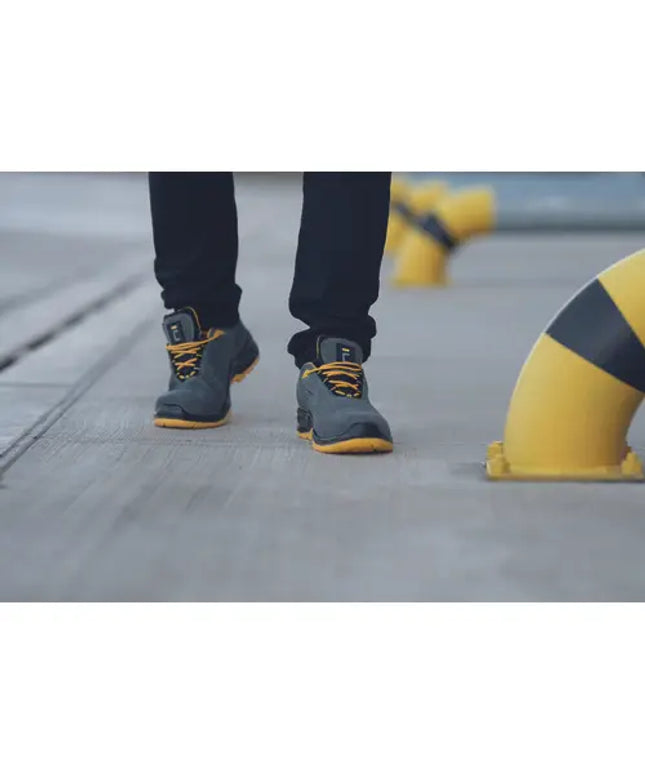 Pantofi de protectie Cerva YUWILL MF ESD S1P SRC, cu bombeu compozit si lamela