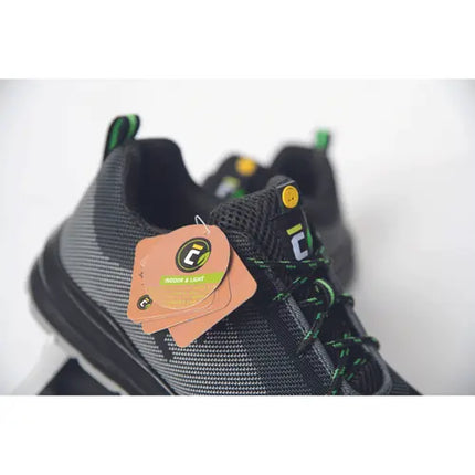 Pantofi de protectie Cerva ZURRUM ECO MF ESD S1PS SR, cu bombeu din compozit si lamela, material reciclat