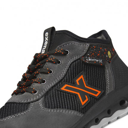 Pantofi de protectie Exena LEVITY-X Earth S1P ESD SRC, bombeu metalic aluminiu si lamela