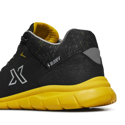 Pantofi de protectie Exena ELETTRO SB E PL WPA FO SR, cu bombeu aluminiu si lamela