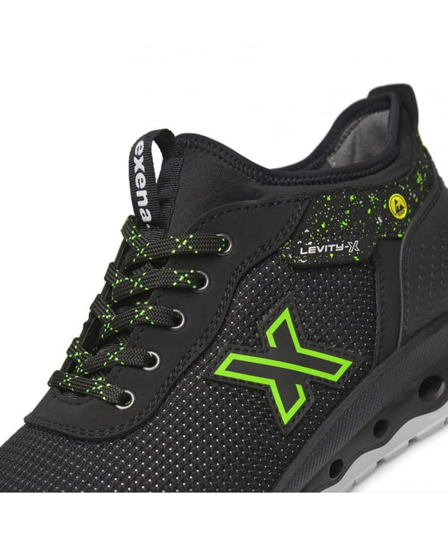 Pantofi de protectie Exena LEVITY-X Jupiter S3 ESD SRC, bombeu aluminiu si lamela