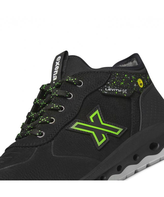 Pantofi de protectie Exena LEVITY-X Mercury S3 ESD SRC, cu bombeu aluminiu si lamela