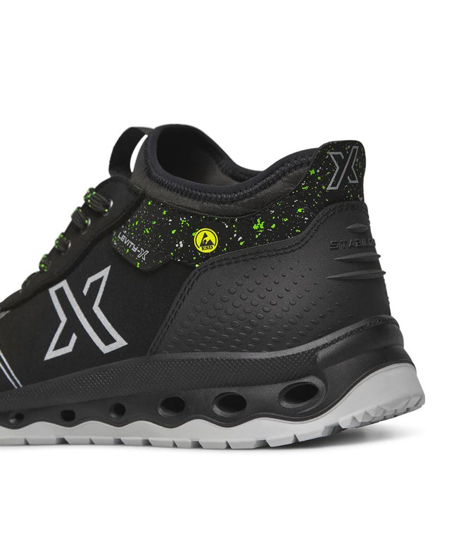 Pantofi de protectie Exena LEVITY-X Moon S3 ESD SRC, cu bombeu aluminiu si lamela