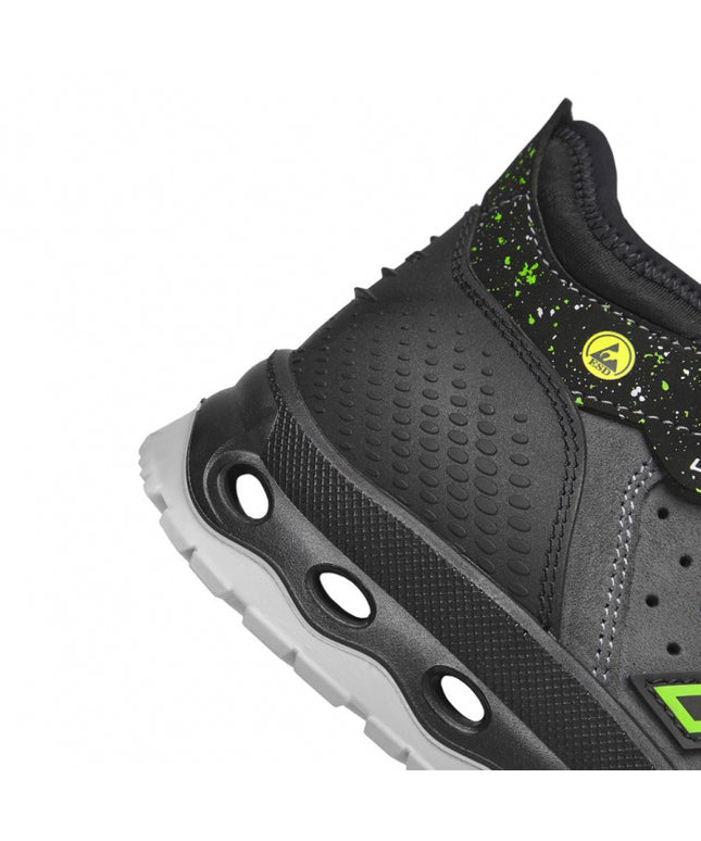 Pantofi de protectie Exena LEVITY-X Neptune S1P ESD SRC, cu bombeu aluminiu si lamela