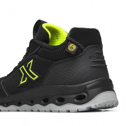 Pantofi de protectie Exena LEVITY-X Stardust S1P ESD SRC, cu bombeu din aluminiu si lamela