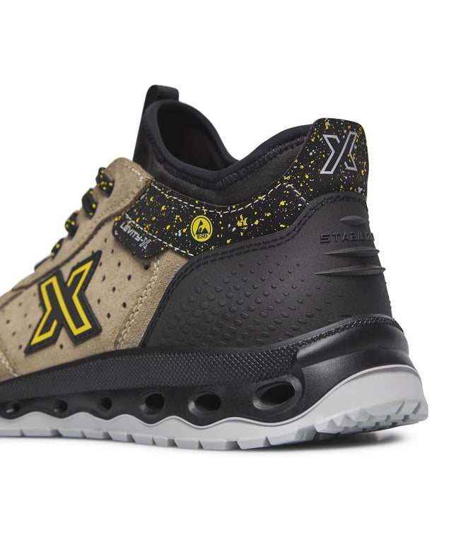 Pantofi de protectie Exena LEVITY-X Sun S1P ESD SRC, cu bombeu aluminiu si lamela