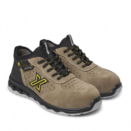 Pantofi de protectie Exena LEVITY-X Sun S1P ESD SRC, cu bombeu aluminiu si lamela