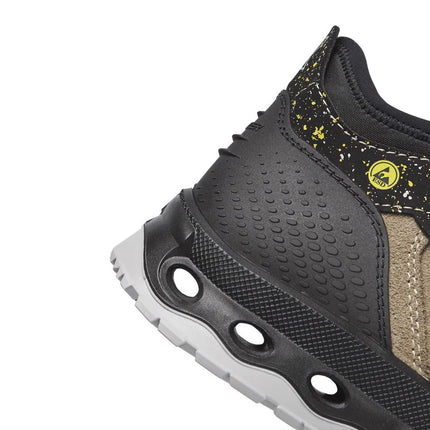 Pantofi de protectie Exena LEVITY-X Sun S1P ESD SRC, cu bombeu aluminiu si lamela