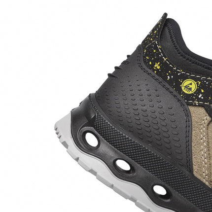 Pantofi de protectie Exena LEVITY-X Sun S1P ESD SRC, cu bombeu aluminiu si lamela