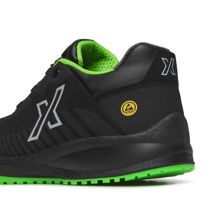 Pantofi de protectie Exena REBEL S3 ESD SRC, cu bombeu nemetalic si lamela