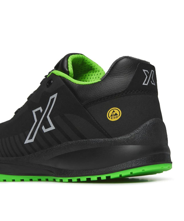 Pantofi de protectie Exena REBEL S3 ESD SRC, cu bombeu nemetalic si lamela