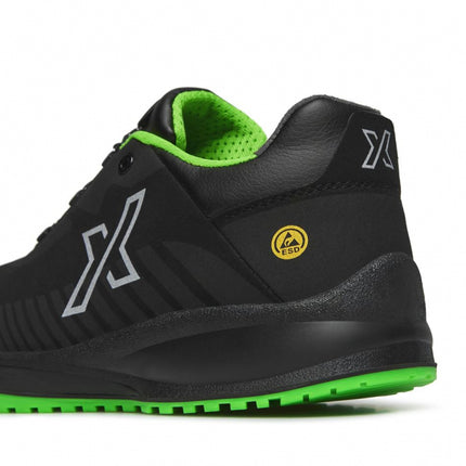 Pantofi de protectie Exena REBEL S3 ESD SRC, cu bombeu nemetalic si lamela