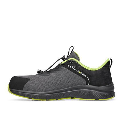 Pantofi de protectie Exena RUSH S1 PS FO ESD SR, cu bombeu aluminiu