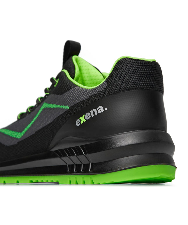 Pantofi de protectie Exena VENOM S1 PS FO ESD SR, cu bomeu din fibra de sticla si lamela