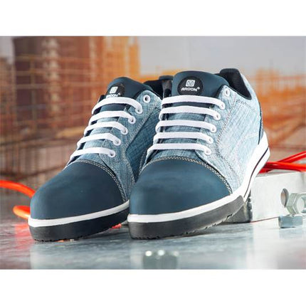 Pantofi de protectie metal free Ardon DERRIK DENIM S1P, cu bombeu compozit si lamela