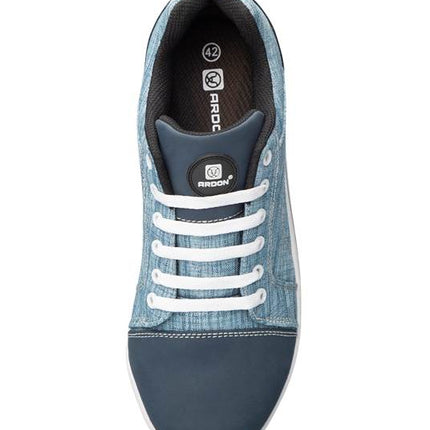 Pantofi de protectie metal free Ardon DERRIK DENIM S1P, cu bombeu compozit si lamela