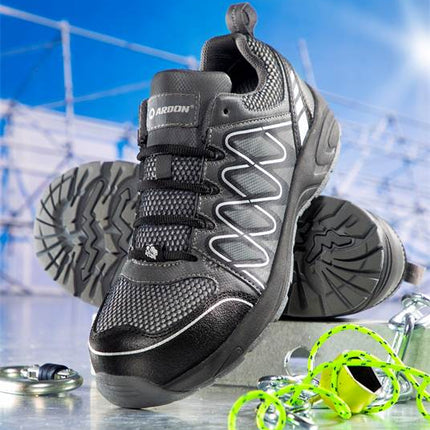 Pantofi de protectie metal free Ardon VISPER S1P, cu bombeu compozit si lamela